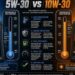 5W-30 vs. 5W-40 vs. 10W-40: Which Engine Oil Is Best for Your Car?