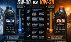 5W-30 vs. 5W-40 vs. 10W-40: Which Engine Oil Is Best for Your Car?